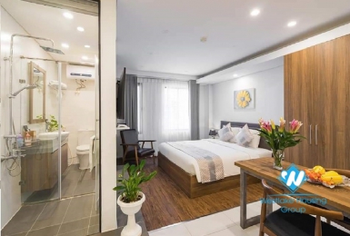 A cozy and furnished apartment for rent in Hoan Kiem, Hanoi